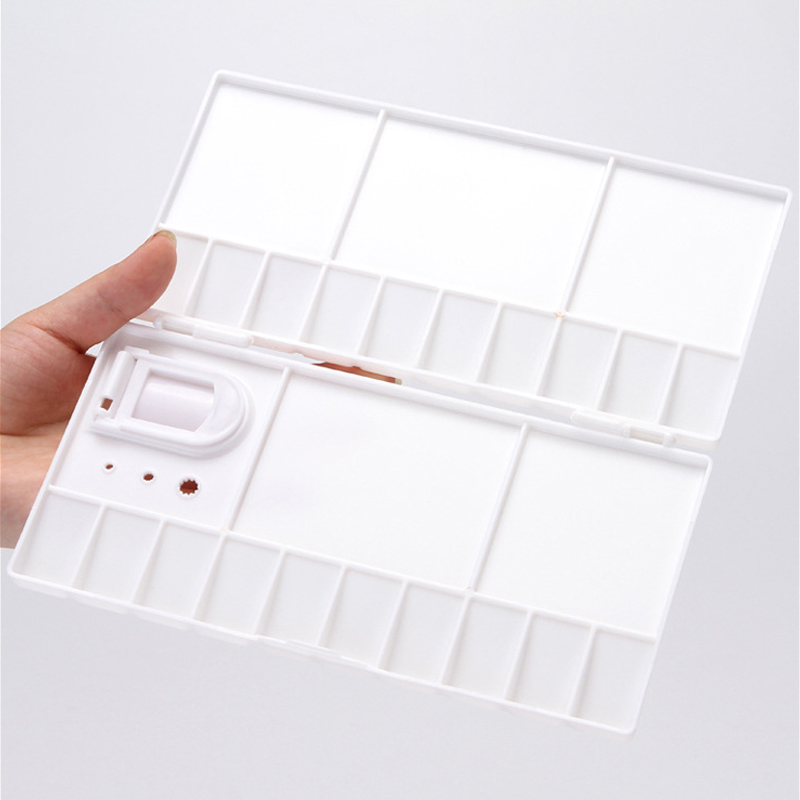 25Grid Folding Watercolor Palette Watercolor Paint Tray Box Atercolor Renovate Cover Pigment Box Painting Tool Artistic Supplies 25Grid Folding Watercolor Palette Watercolor Paint Tray Box Atercolor Renovate Cover Pigment Box Painting Tool Artistic Supplies