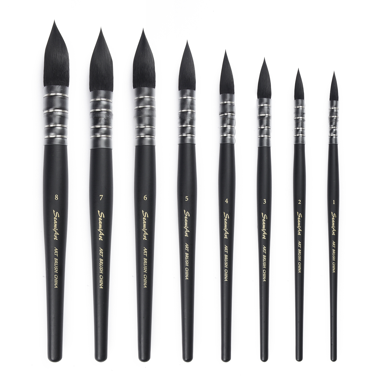 1Peice Watercolor Brush Wood Paint Brush Artist Hand Painting Brushes Water Color Gouache Drawing Art Brush Supplies 1Peice Watercolor Brush Wood Paint Brush Artist Hand Painting Brushes Water Color Gouache Drawing Art Brush Supplies