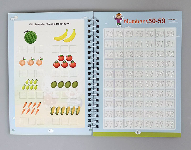2021 Reusable Children 3D Copybook For Calligraphy Numbers 0-100 Handwriting Textbook Learning Math Book Writing For Kids Toys 2021 Reusable Children 3D Copybook For Calligraphy Numbers 0-100 Handwriting Textbook Learning Math Book Writing For Kids Toys