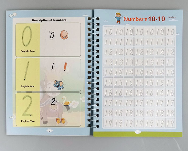 2021 Reusable Children 3D Copybook For Calligraphy Numbers 0-100 Handwriting Textbook Learning Math Book Writing For Kids Toys 2021 Reusable Children 3D Copybook For Calligraphy Numbers 0-100 Handwriting Textbook Learning Math Book Writing For Kids Toys