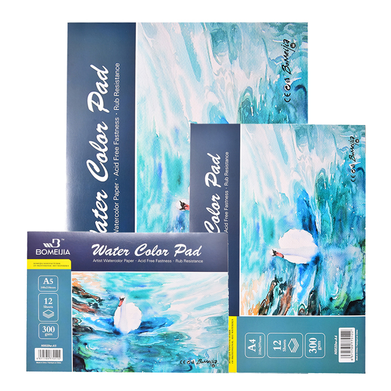 100% Cotton Watercolor Sketchbook 300g/m2 Water Color Drawing Paper Book Student Transfer Paper Papel Para Acuarela Art Supplies 100% Cotton Watercolor Sketchbook 300g/m2 Water Color Drawing Paper Book Student Transfer Paper Papel Para Acuarela Art Supplies