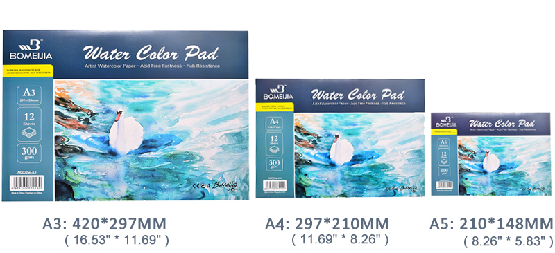 100% Cotton Watercolor Sketchbook 300g/m2 Water Color Drawing Paper Book Student Transfer Paper Papel Para Acuarela Art Supplies 100% Cotton Watercolor Sketchbook 300g/m2 Water Color Drawing Paper Book Student Transfer Paper Papel Para Acuarela Art Supplies